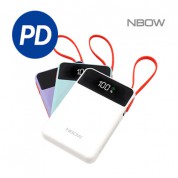 엔보우 PD 10000mAh 케이블일체형 보조배터리 P10