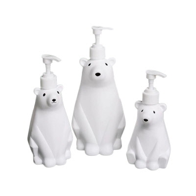 CE550 클린바스 러블리 곰돌이 샴푸 바디 로션 공병(450ml)