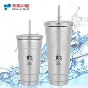 키친아트 스텐 스트로우 보온보냉 텀블러 500ML / 750ML