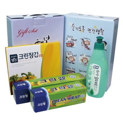 크린랲 15cm+크린랲 23cm+크린장갑+주방세제 (케이스 이미지 변경가능)