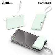 엑티몬 미니 보조배터리 2000mAh