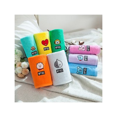 BT21 페이셜 세면타월 140g