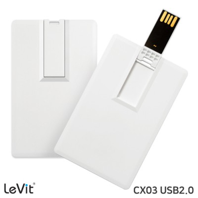 레빗 카드형 CX03 USB 2.0 (4~128G)