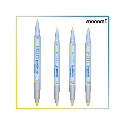 [모나미] 가디플러스 에센티 트윈형광펜 (항균)