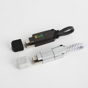 [제로티어] 4in1 OTG 고속 젠더 케이블 C타입 8핀 USB A타입