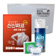 신신 구급함 구급키트 35호 (신신파프5매입 1팩+안티푸라민연고+신신에어파스)