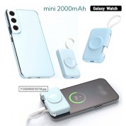 엑티몬 미니 갤럭시 워치 보조배터리 2000mAh