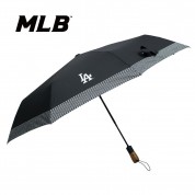 MLB 3단전자동 LA보더 우산 55cm