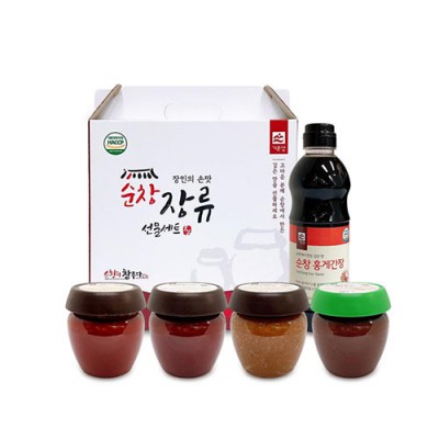 장인의 손맛 순창 장류 5종 선물세트