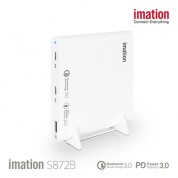 이메이션 USB-PD/QC3.0 87W 3포트 충전기 S872B