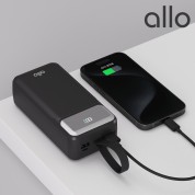 [알로코리아] 대용량 듀얼 22.5W 고속충전 QC/PD 보조배터리 allo3003PD [30000mAh]