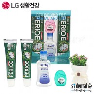 페리오치약100g 2p 덴탈4호 가그린100ml 스펀지치실 선물세트