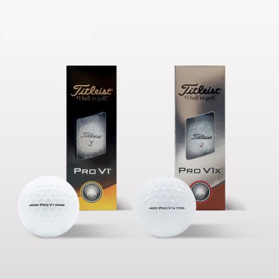 23 타이틀리스트 PRO V1(3피스) / PRO V1X (4피스) 3구 골프공