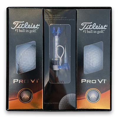 타이틀리스트 Prov1 골프공 6알 + 마그넷 골프티