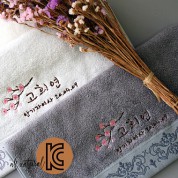 [죽사타올] 노블레스 죽사(대나무) 타올 (200g) 80*40 Bambu towel (KC인증)