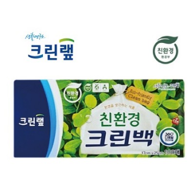 크린랩 친환경 크린백 미니 100매