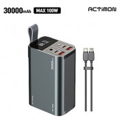 엑티몬 100W 초고속 랜턴 보조배터리 30000mAh