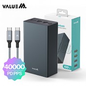 밸류엠 PPS 초고속 PD 100W 메탈보조배터리 40000mAh