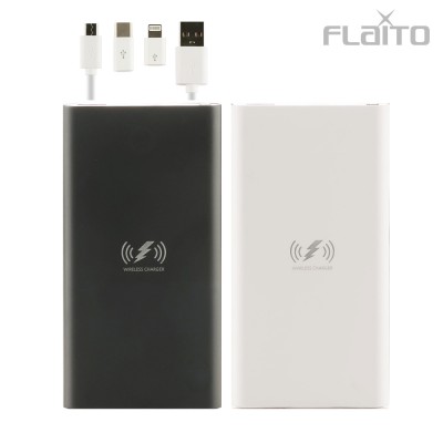 플라이토 베이직 유무선  휴대용 보조배터리10000mAh