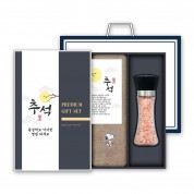 [송월] 스누피 리버40 세면타월 140g 1P+히말라야 핑크소금 200g 1P 세트