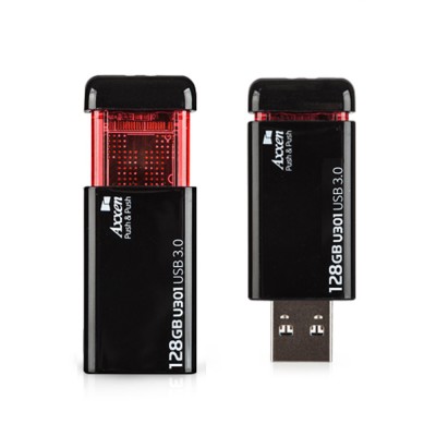 액센 U301 Push USB3.0 클릭형 초고속메모리