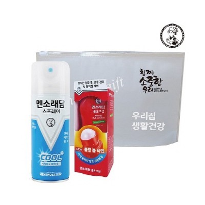 멘소래담 2종세트 (쿨스프레이180ml & 롤온 로션50ml)