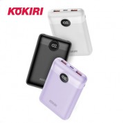 코끼리 KPB-RM20P1A2 LCD 3포트 고속충전 대용량 보조배터리(20000mAh)