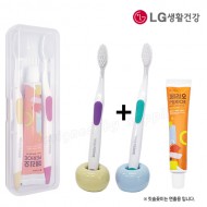 커플_LG미세모+페리오_칫솔치약세트