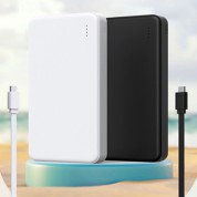 엔투유 듀얼젠더 2개 동시충전 보조배터리 10000 mah 답례품 기념품