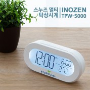 이노젠 TPW-5000 스누즈 멀티 탁상시계