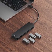 베이스어스 울트라조이 USB-A 타입 4in1 멀티허브