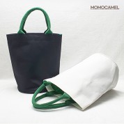 모모카멜 데일리 에코백 원통형 30*28*19cm (HE03)