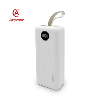 애니존 고속충전 대용량 보조배터리 PD, QC3.0 30,000mAh