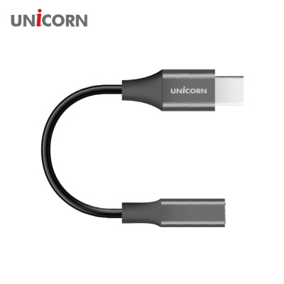 [유니콘] USB C타입 3.5mm AUX 이어폰젠더 오디오변환젠더 케이블컨버터 CT-300S