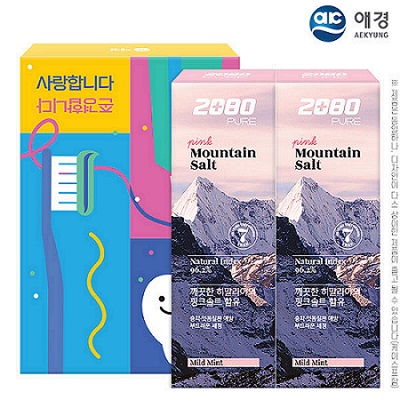 2080히말라야핑크솔트치약 100g 2P세트