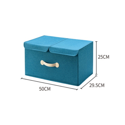 CG555 에코라이프 깔끔 접이식 패브릭 의류 수납함 50*29.5*25