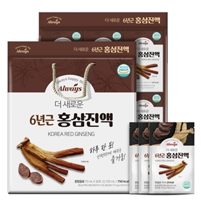 더 새로운 홍삼 진액 70ml 30포