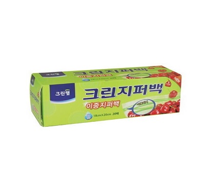 크린랩 지퍼백 18x20x20 (소)