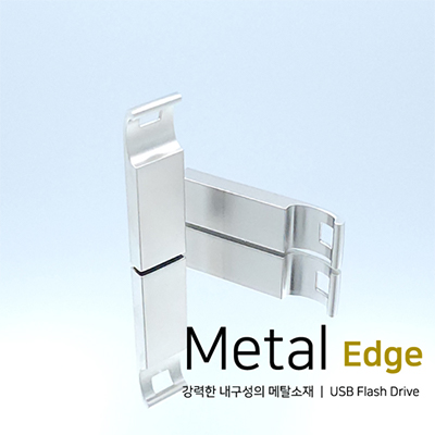 메탈 엣지 USB(4~64GB) OTG C젠더호환 (레이저, 포장무료)